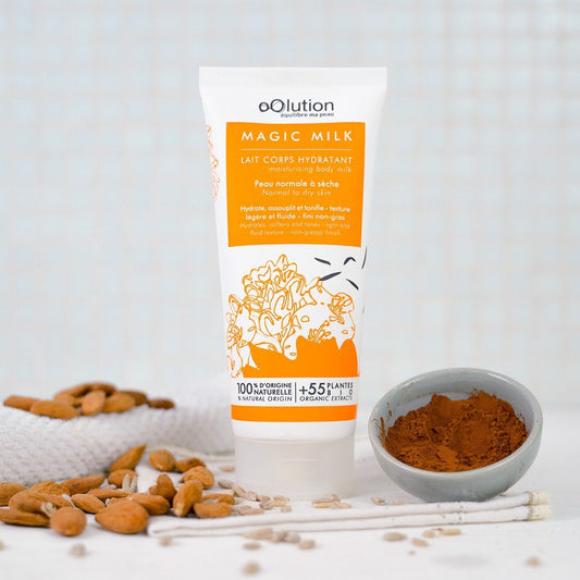 Organiczne nawilżające mleczko do ciała, Magic Milk, 200 ml, oOlution